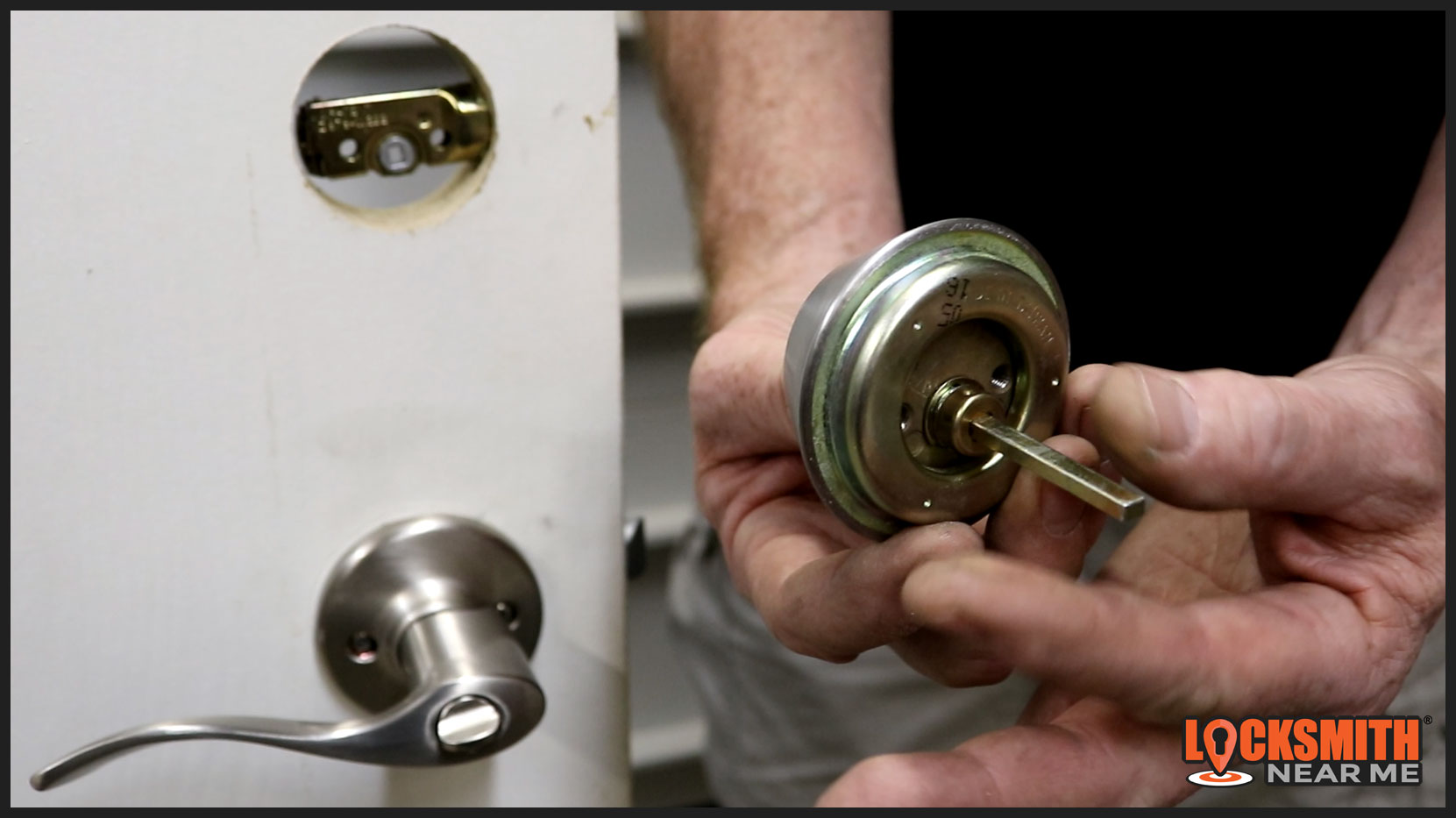 install a deadbolt lock