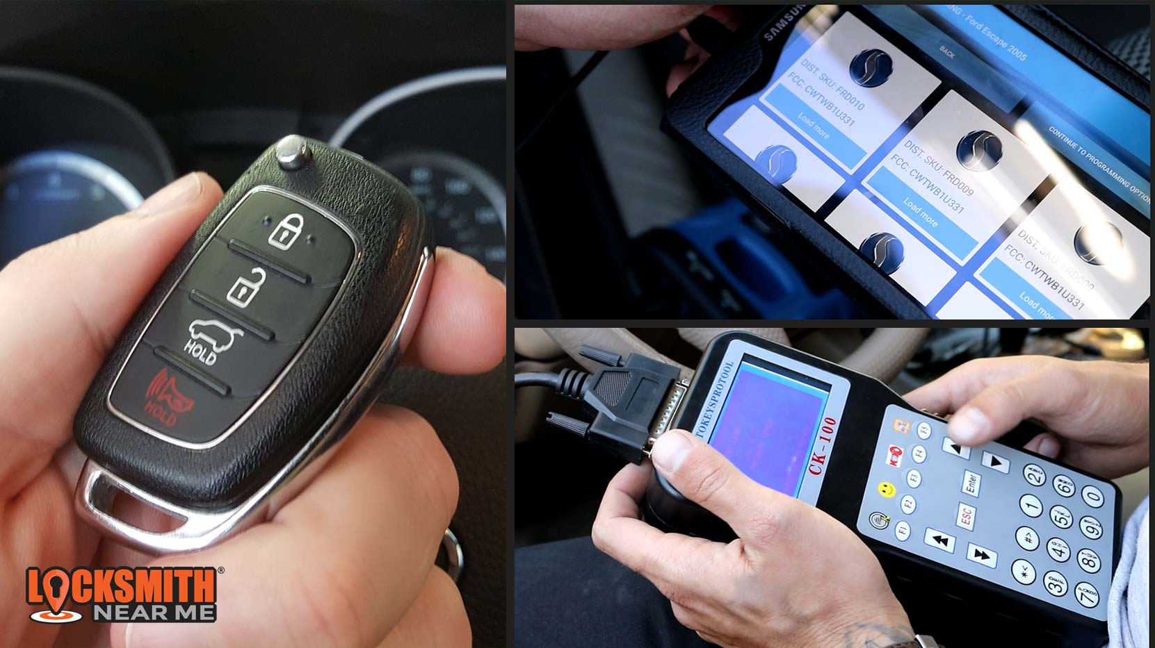 make new car keys program transponder chip