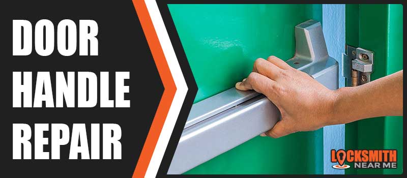 push bar door handle repair
