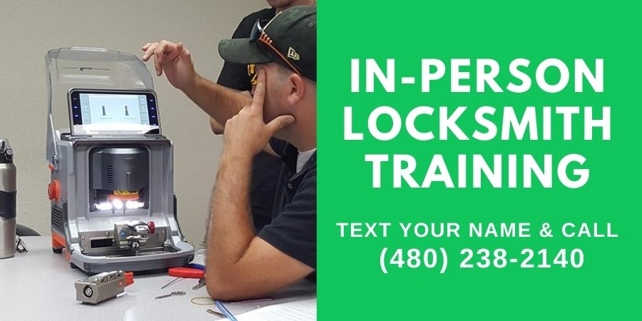 In person locksmith training